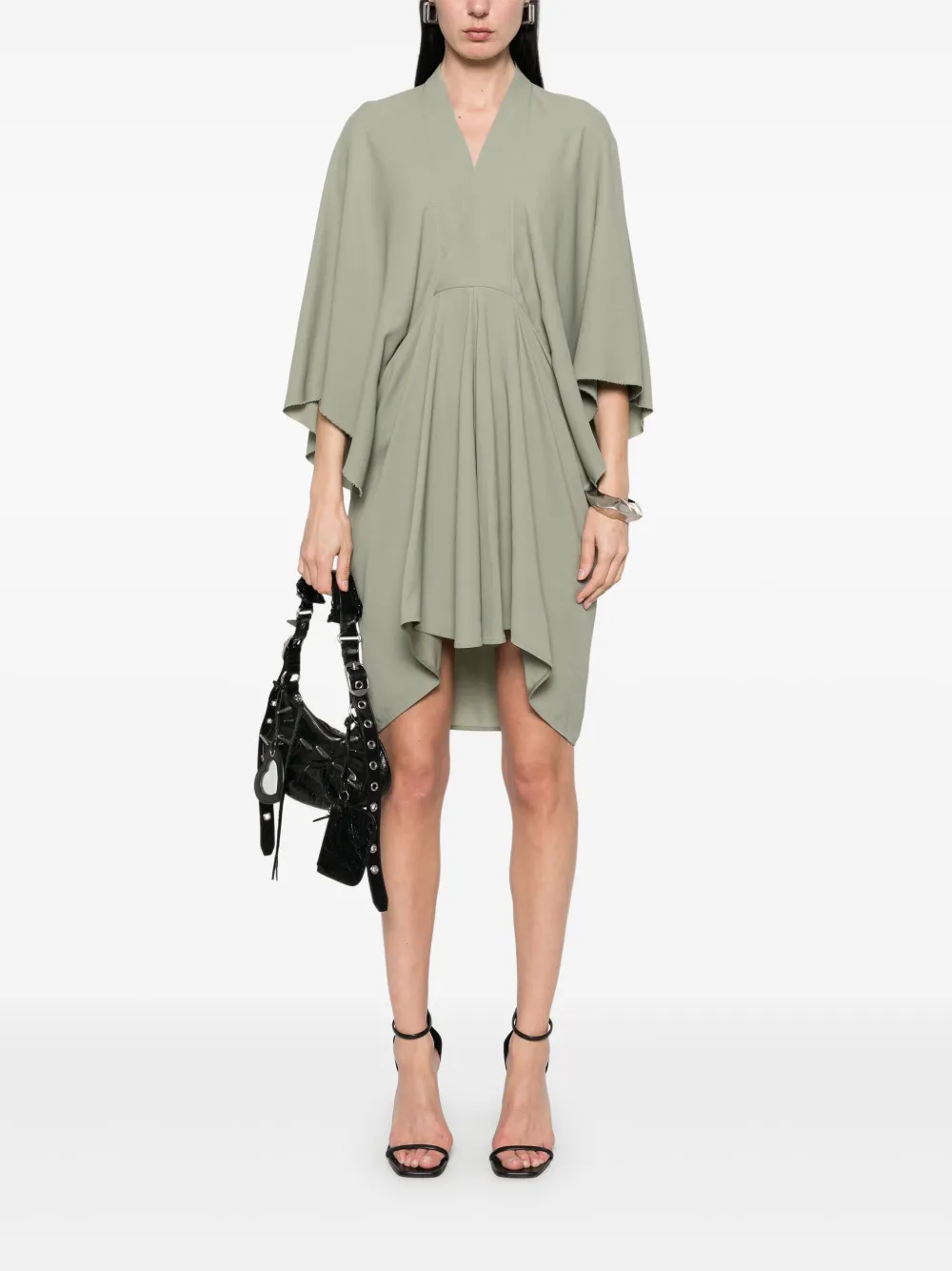 Rick Owens Half Moon mini dress - Groen