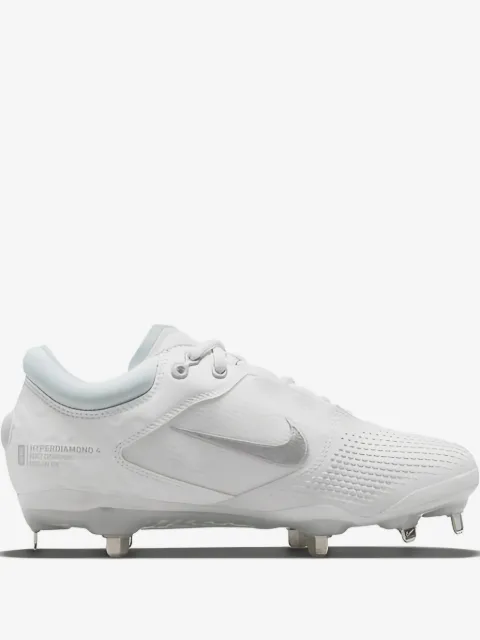 Nike tenis Hyperdiamante 4 Elite White Pure Platinum