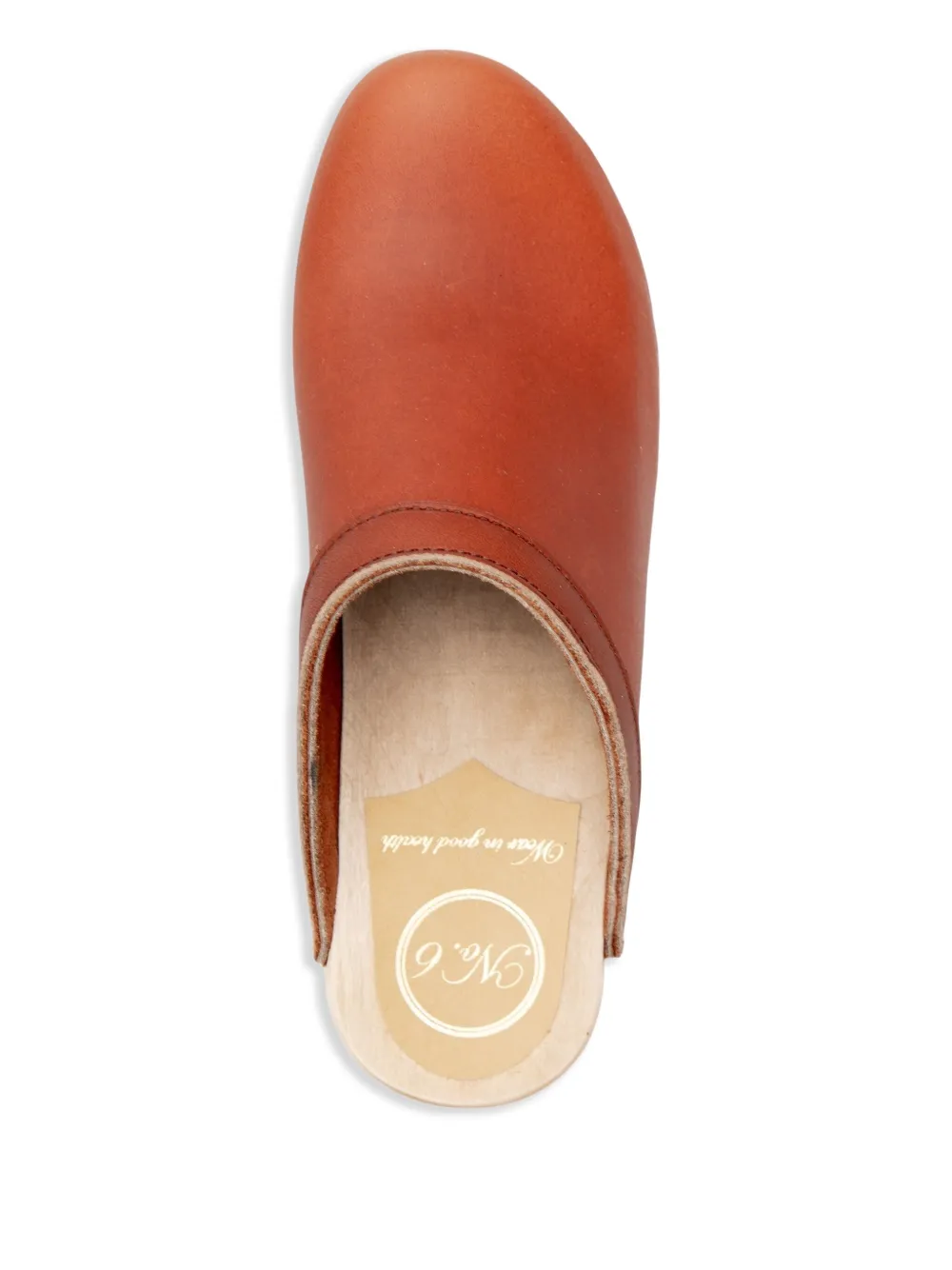 No.6 Old School clogs Brown