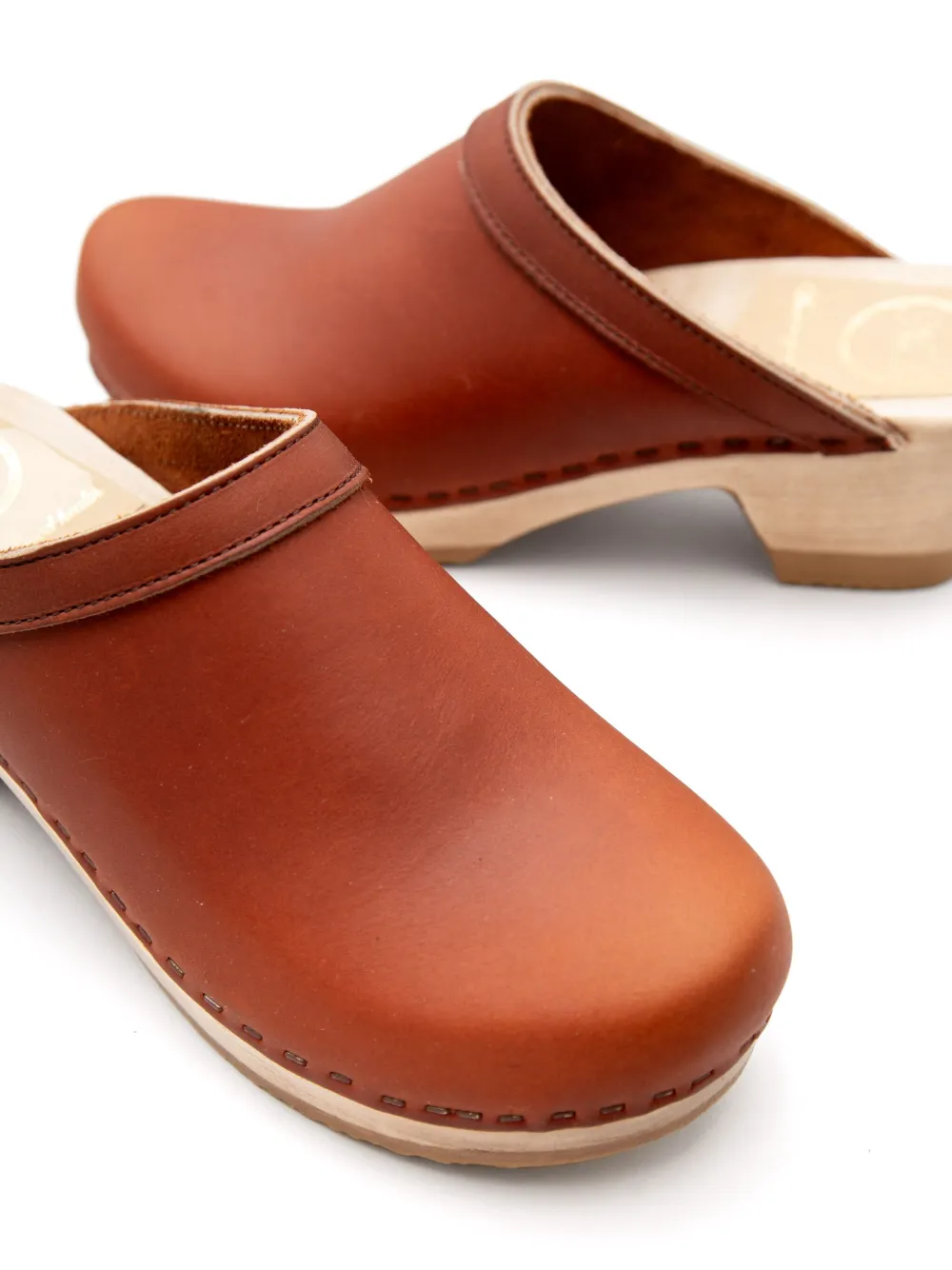 No.6 Old School clogs Brown