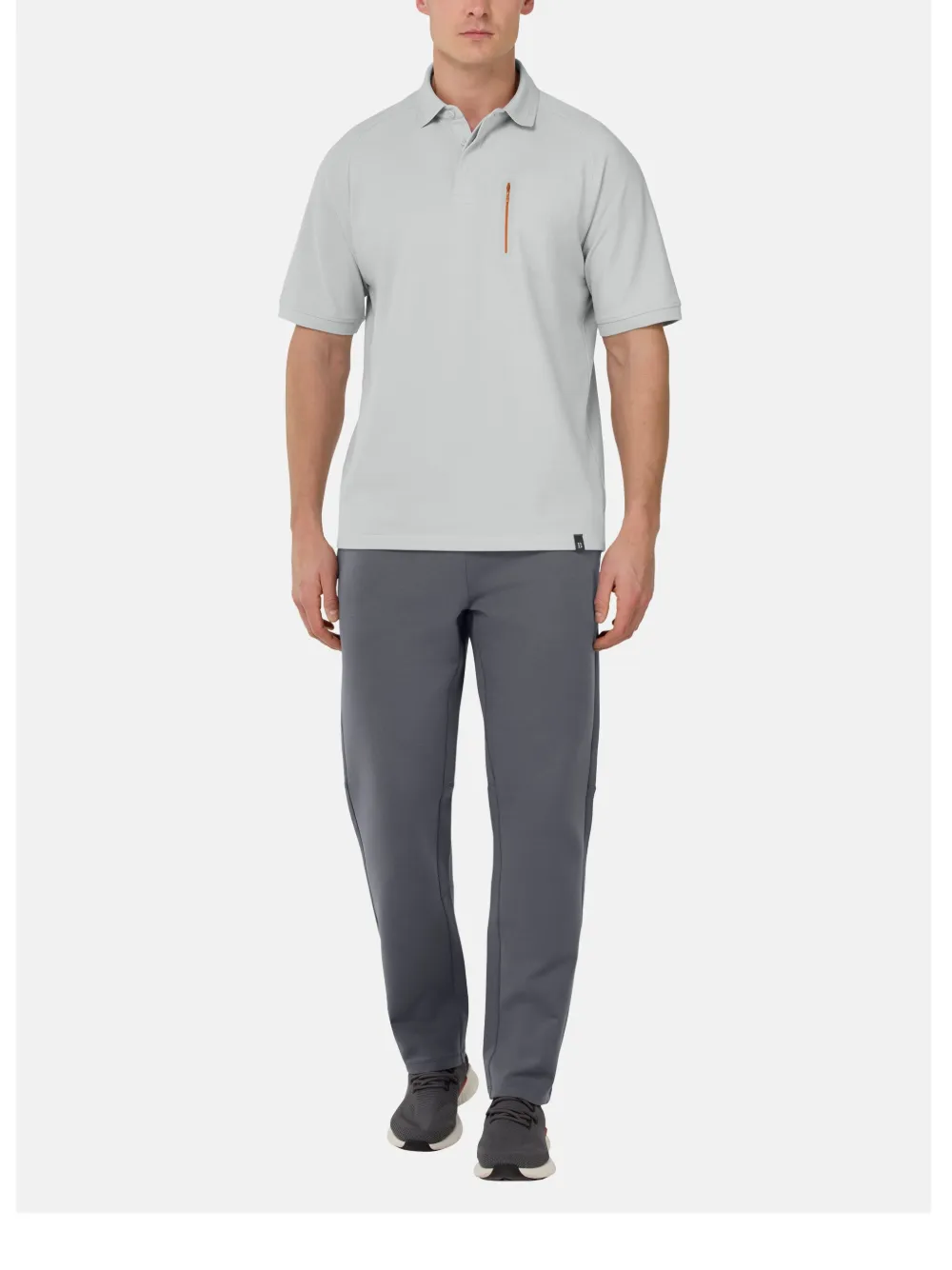 Boggi Milano stretch-cotton track pants - Grijs