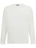 Boggi Milano crew-neck sweater - White