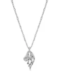 Nialaya Jewelry panther-pendant necklace - Silver