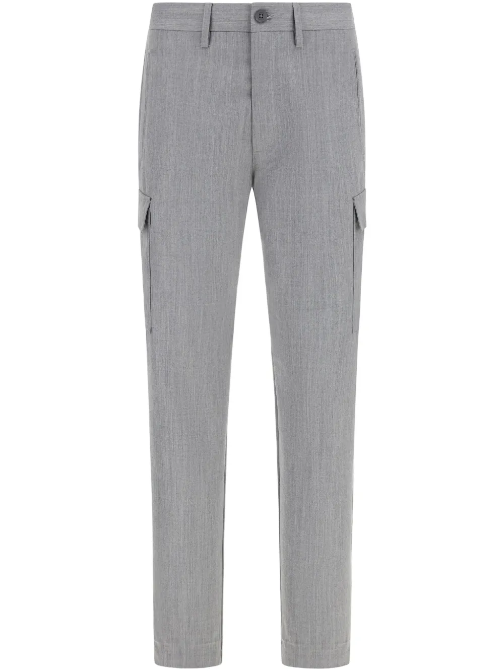 Boggi Milano Wollen broek Grijs