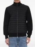 Moncler padded cardigan - Black