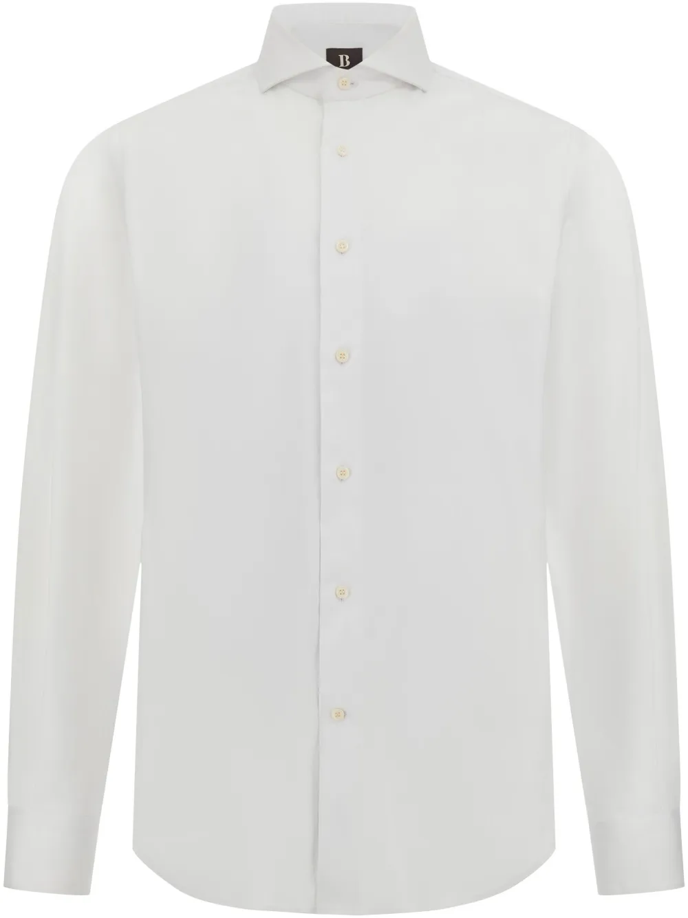 stretch-cotton shirt