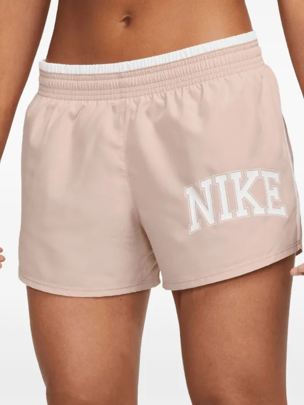 pink nike swoosh shorts