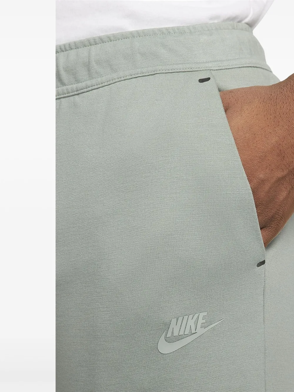 Nike Tech Fleece "Mica Green Mica Green" shorts Groen