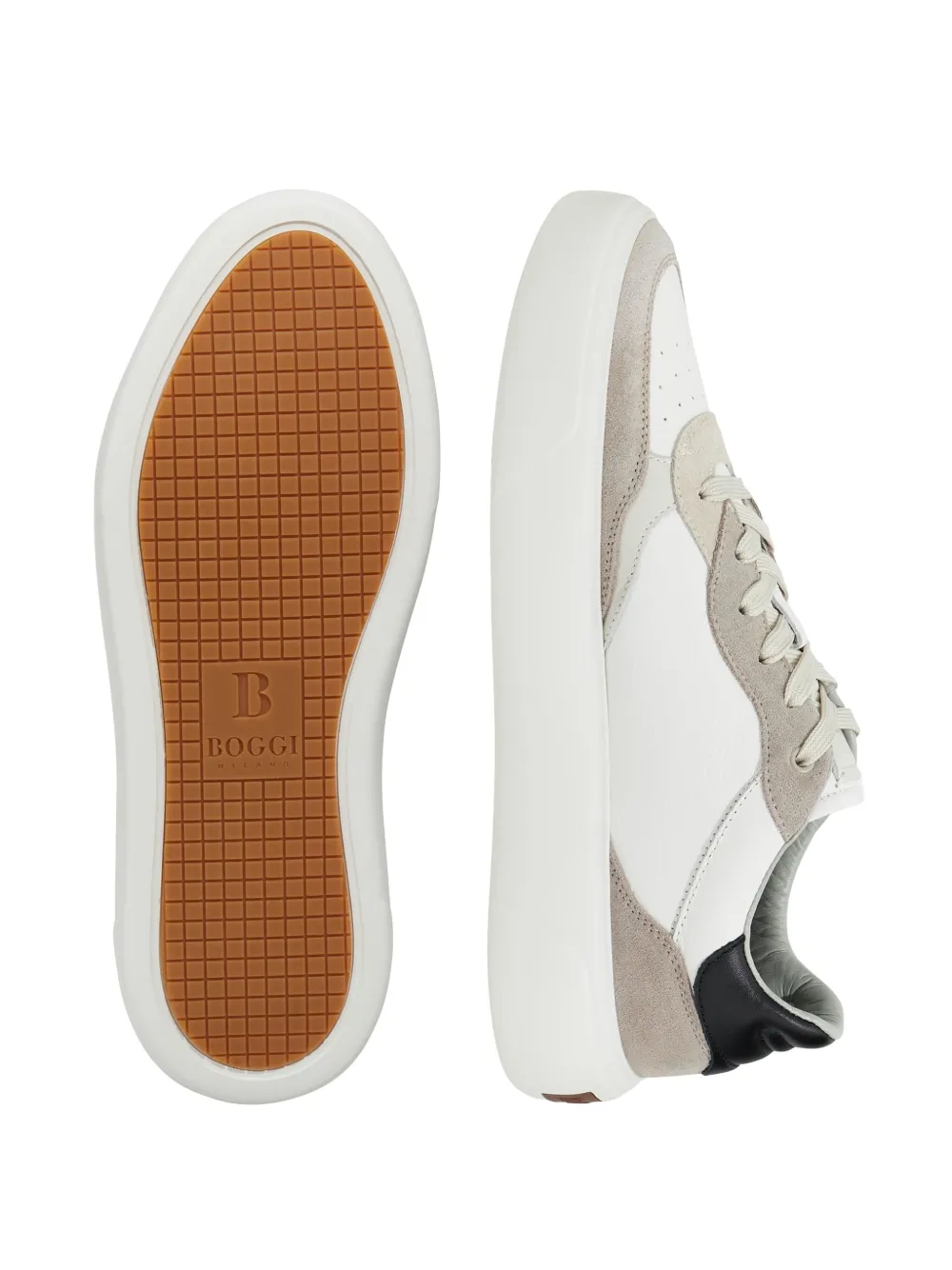 Boggi Milano logo-print sneakers White