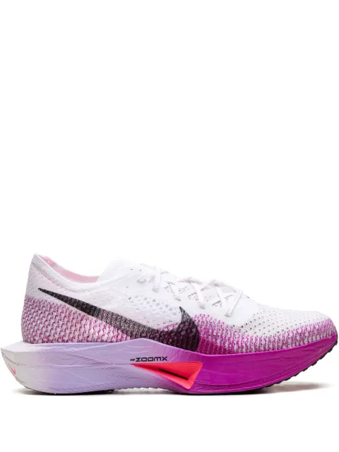 Nike ZoomX Vaporfly Next% 3 " White/Vivid Purple/Purple Agate/Black" sneakers