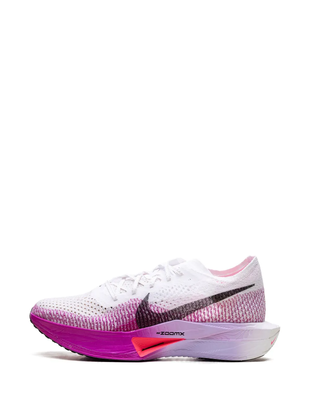 Nike ZoomX Vaporfly Next% 3 " White Vivid Purple Purple Agate Black" sneakers