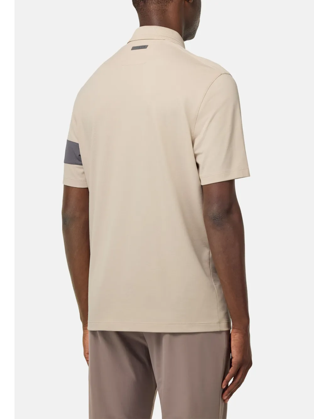 Boggi Milano Piqué poloshirt Beige