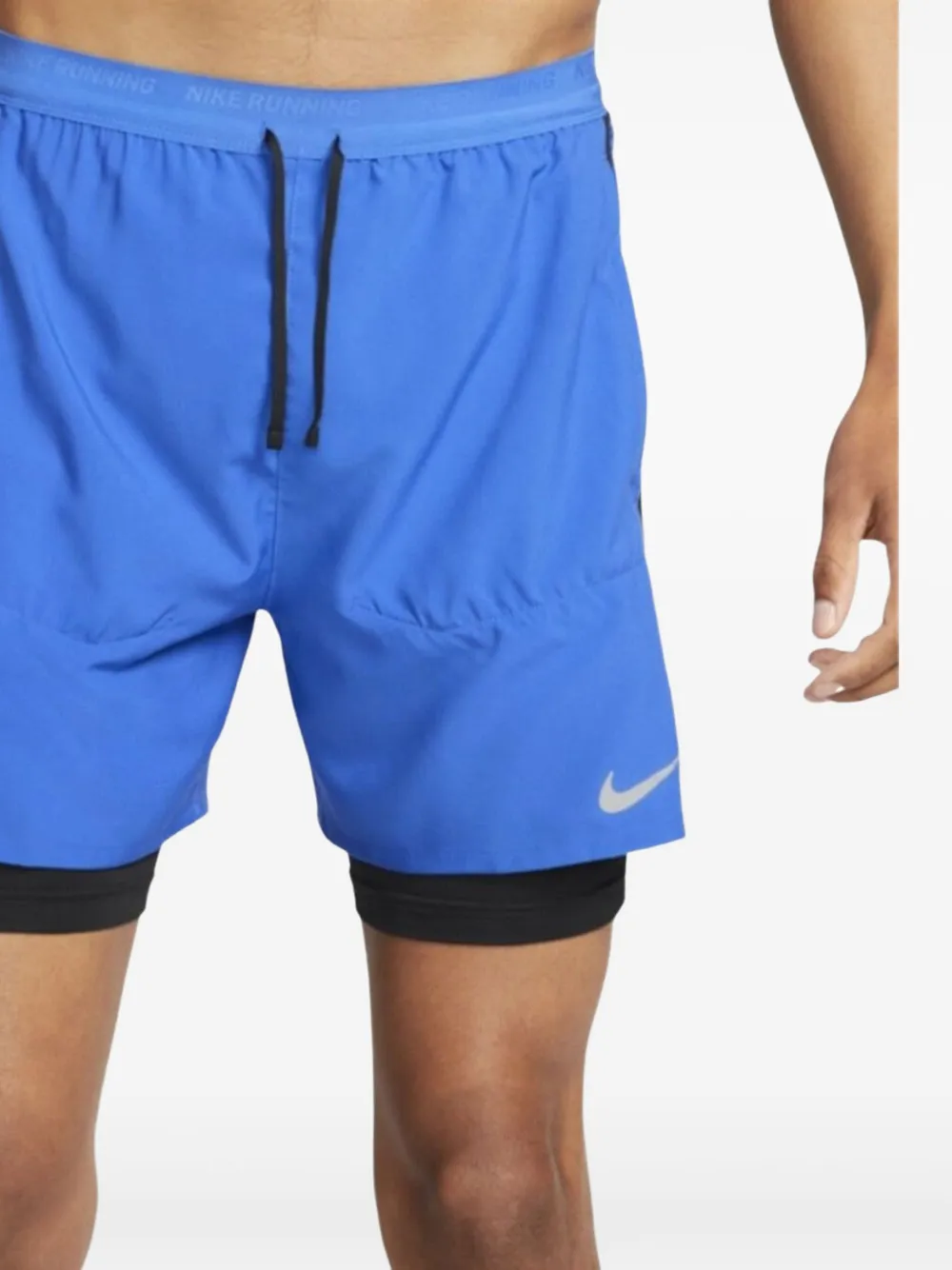 Stride Dri-FIT 5" Hybrid "Game Royal/Black" running shorts