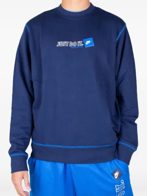 Nike Just Do It "Midnight Navy" sweatshirt