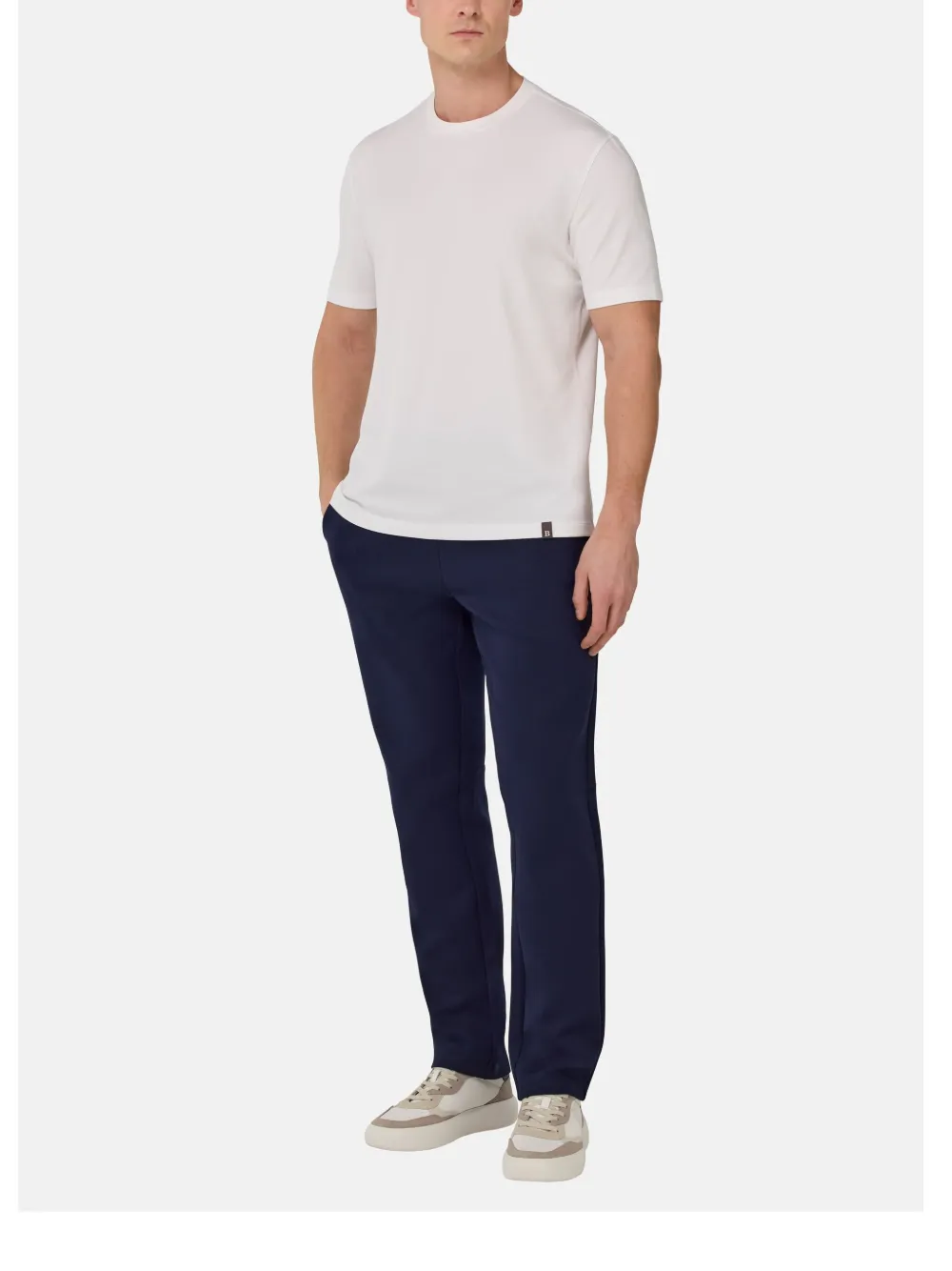 Boggi Milano jersey track pants - Blauw