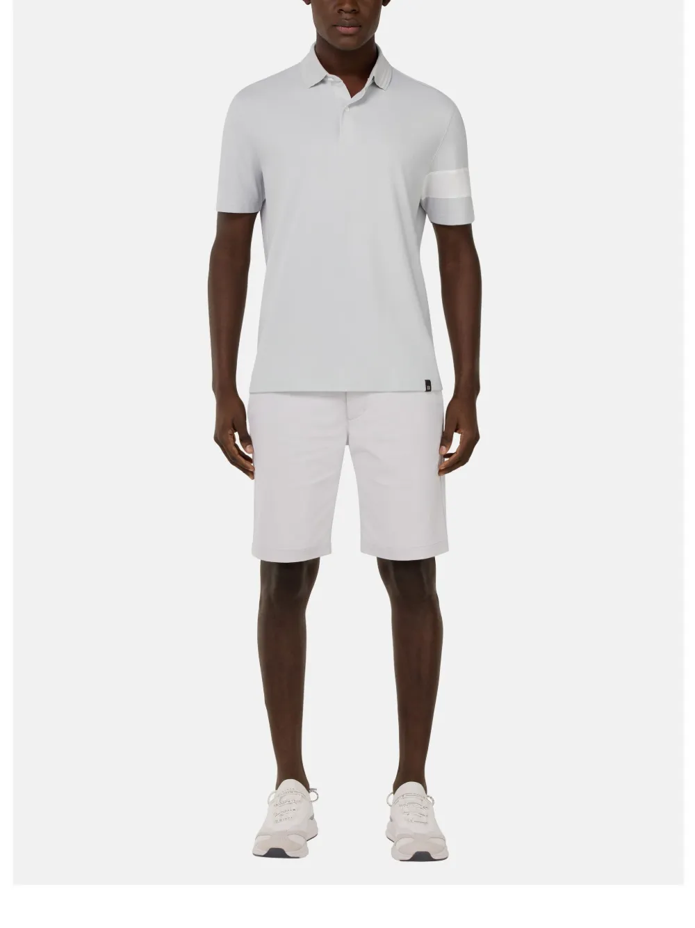 Boggi Milano S.Cafè® High-Performance polo shirt - Grijs