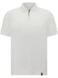 Boggi Milano piqué polo shirt - White