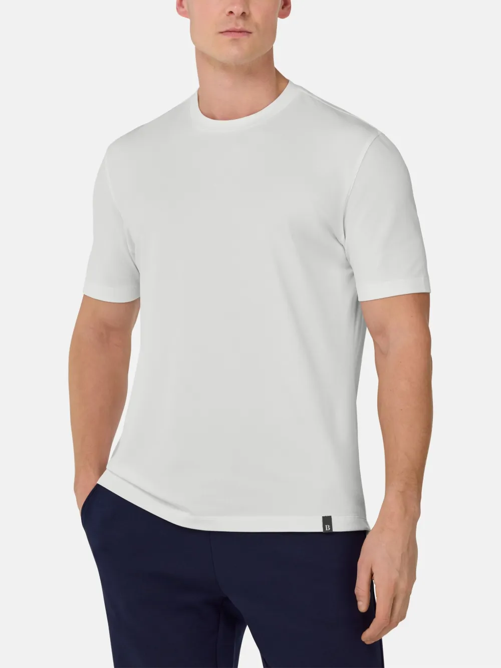 Boggi Milano S.cafè® High-performance T-shirt In White