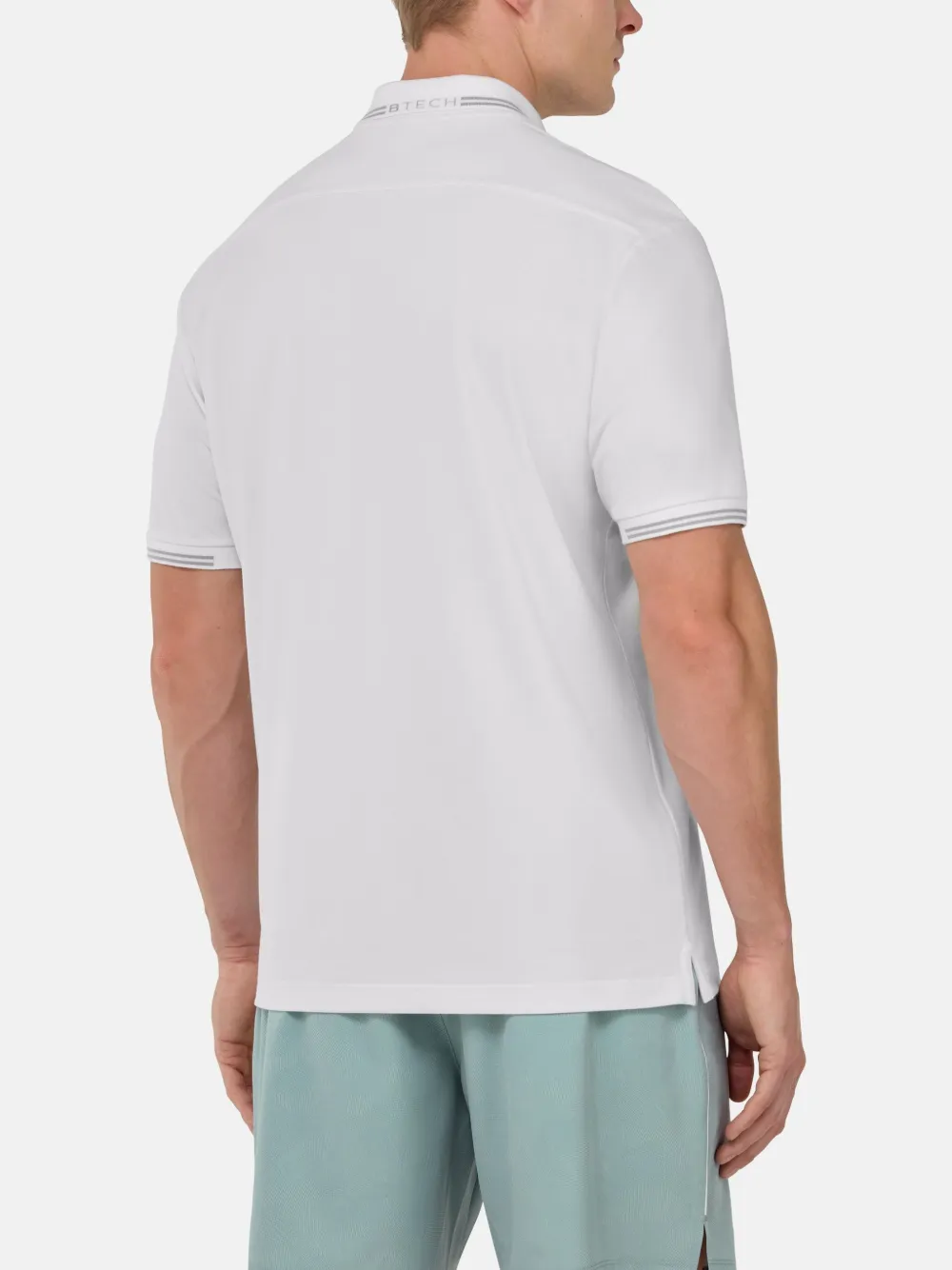 Boggi Milano Jade-Fresh poloshirt Wit