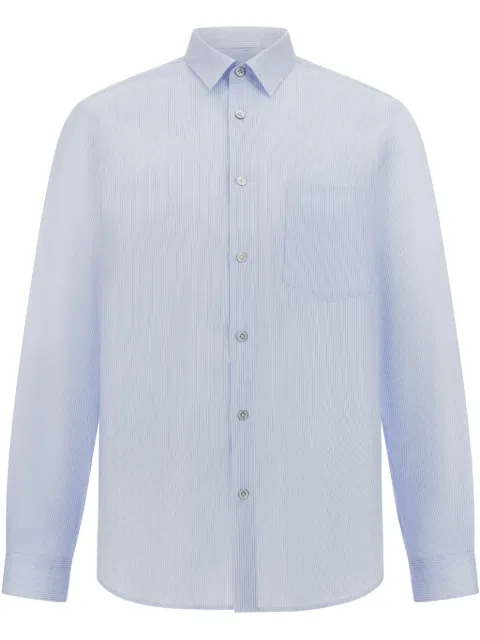 Boggi Milano camisa con rayas estampadas