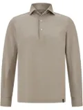 Boggi Milano cotton-blend polo shirt - Neutrals