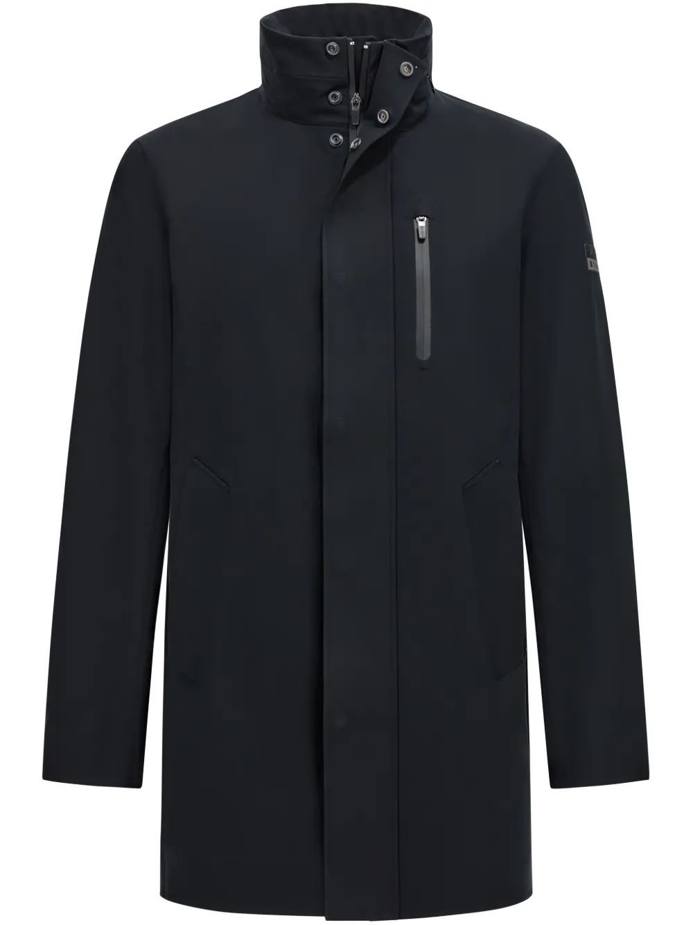 technical trench coat