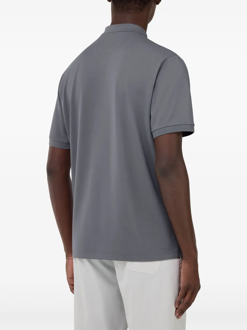 Boggi Milano Piqué poloshirt Grijs