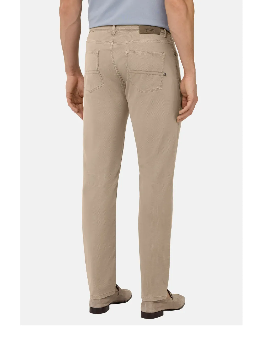 Boggi Milano Straight jeans Beige