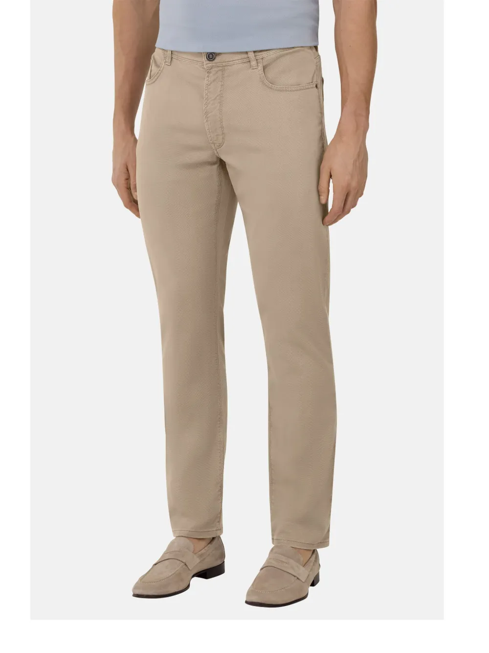 Boggi Milano Straight jeans Beige