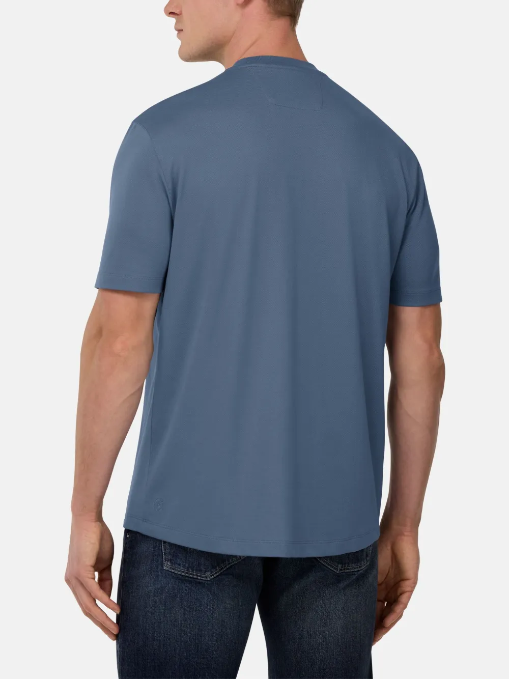 Boggi Milano S.Cafè High-Performance T-shirt Blauw