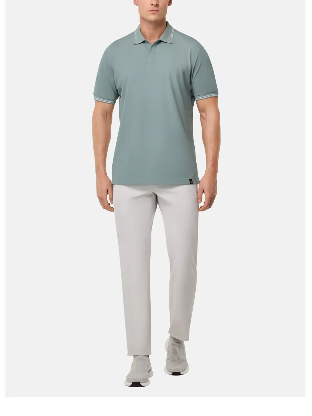 Boggi Milano piqué polo shirt - Groen