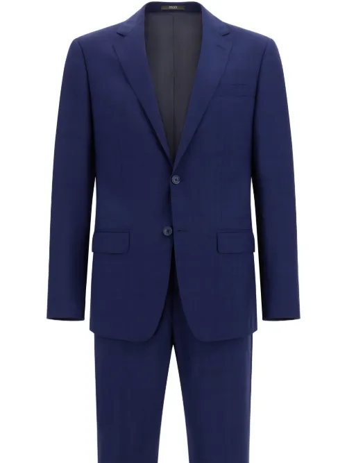 Costume en laine à carreaux Prince de Galles - Boggi Milano - Modalova
