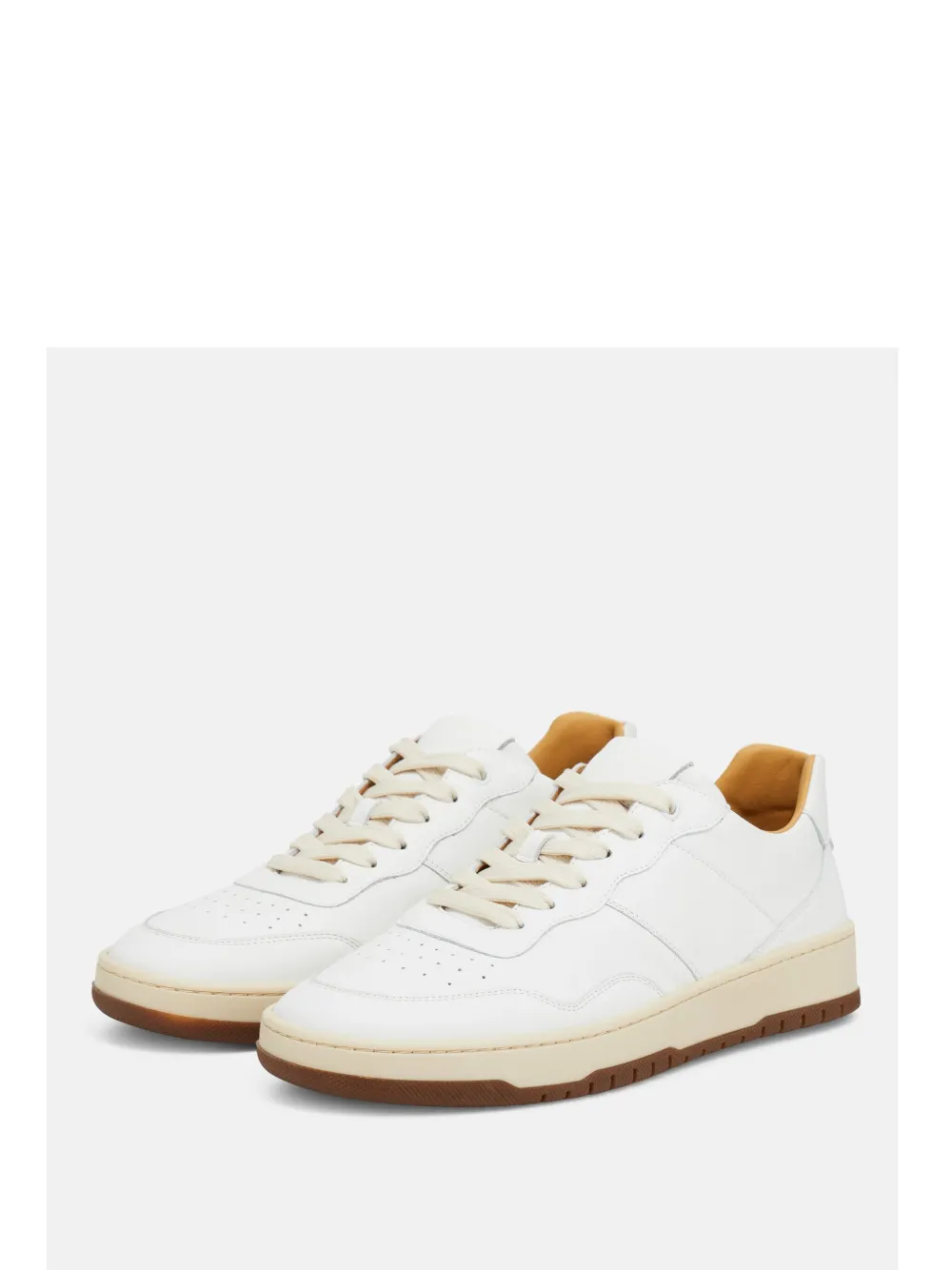 Boggi Milano leather sneakers - Beige