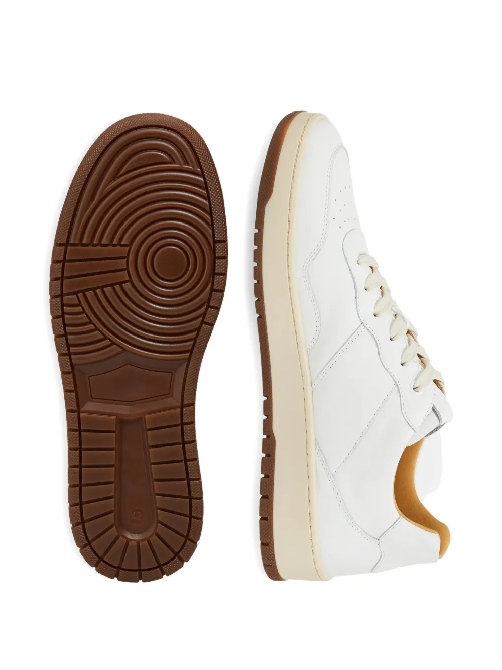 Boggi Milano leather sneakers White