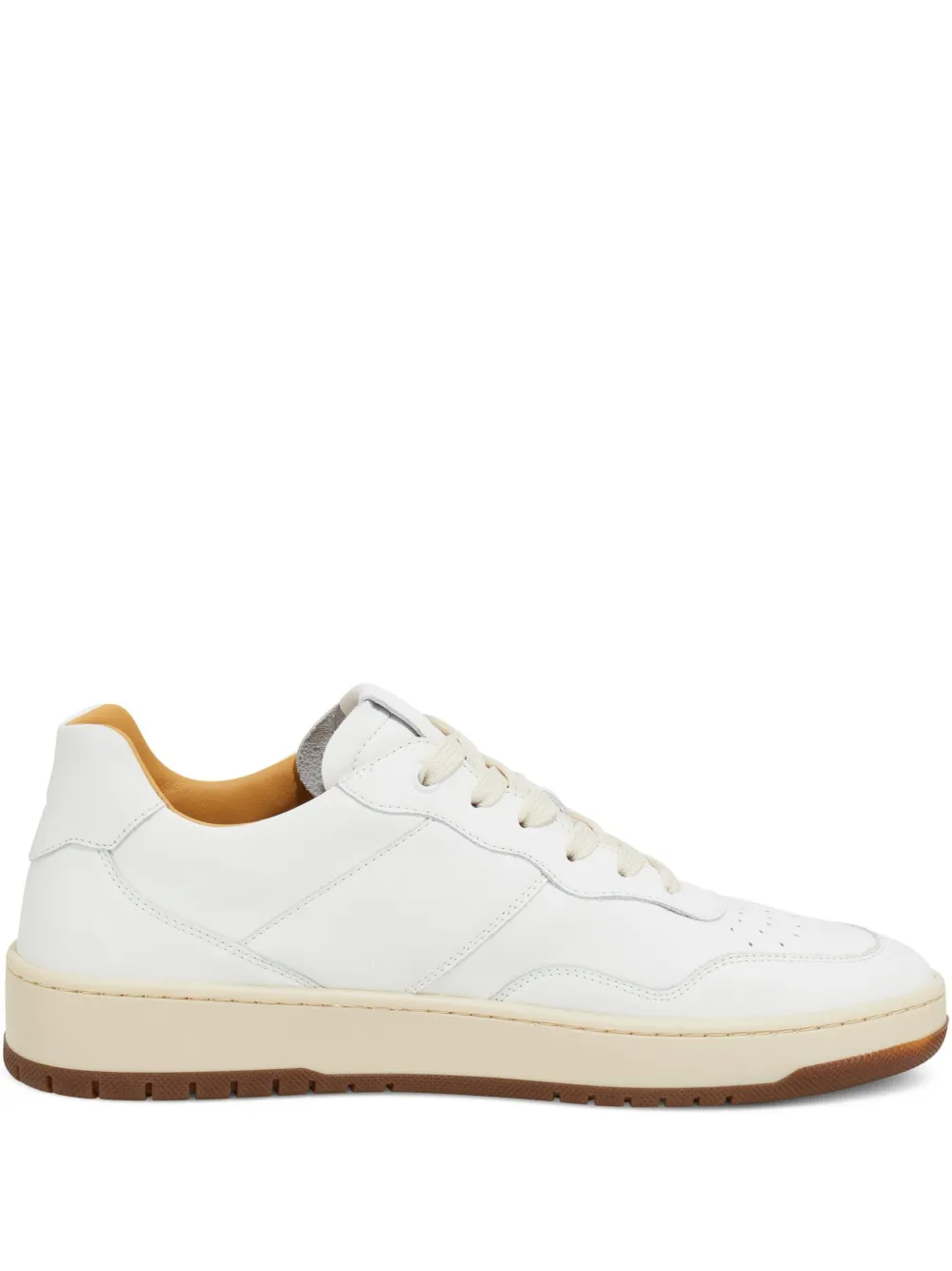 Boggi Milano leather sneakers White