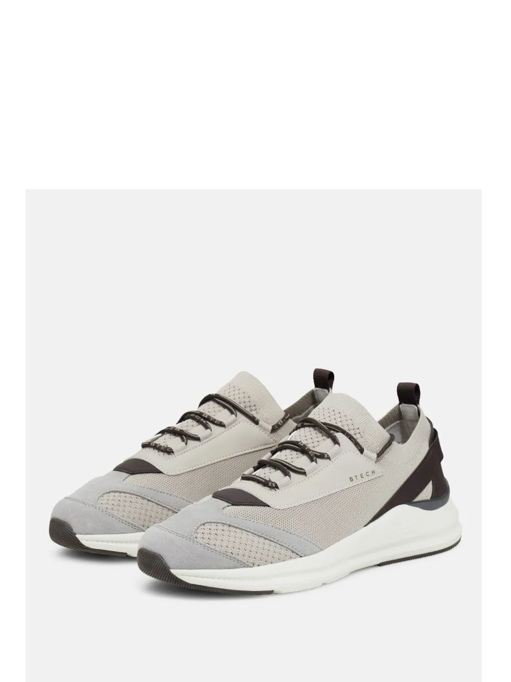 Boggi Milano Tech Sneakers In Neutral