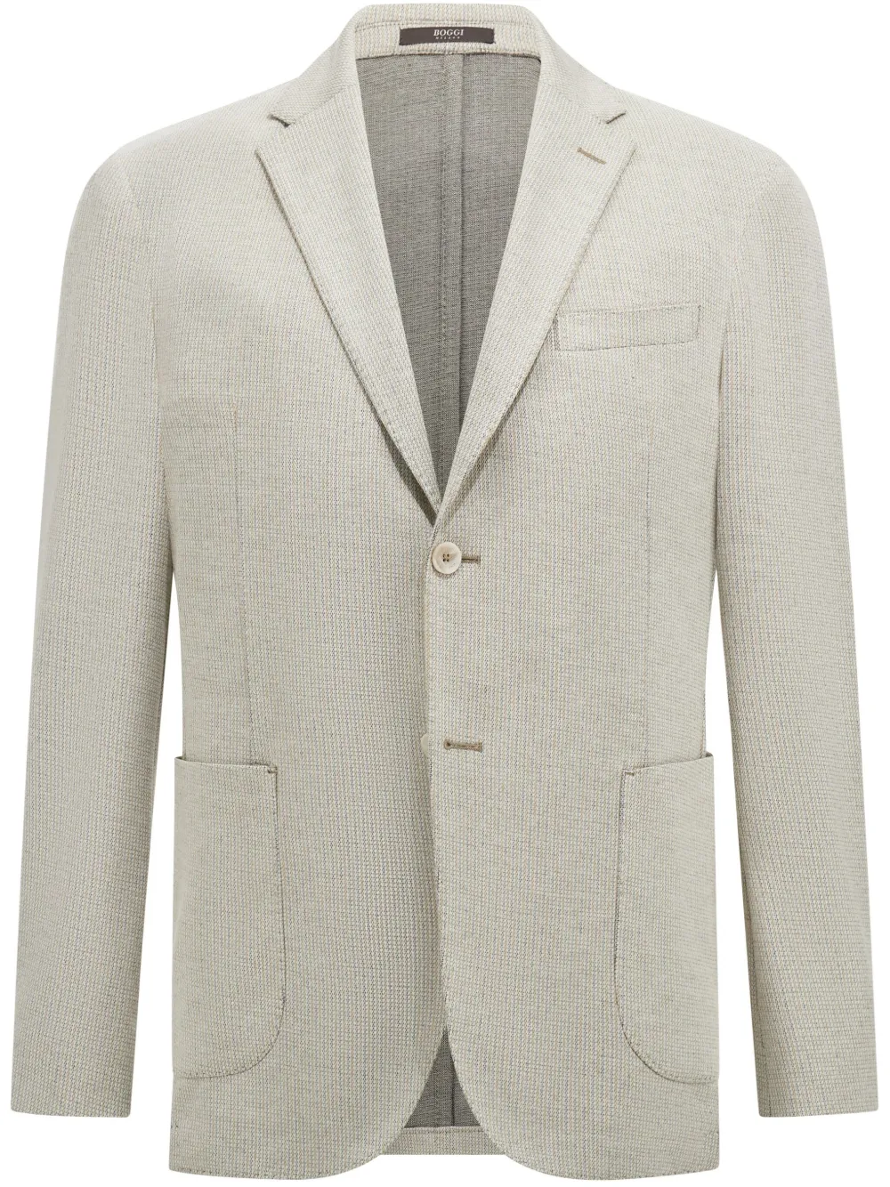 single-breasted blazer