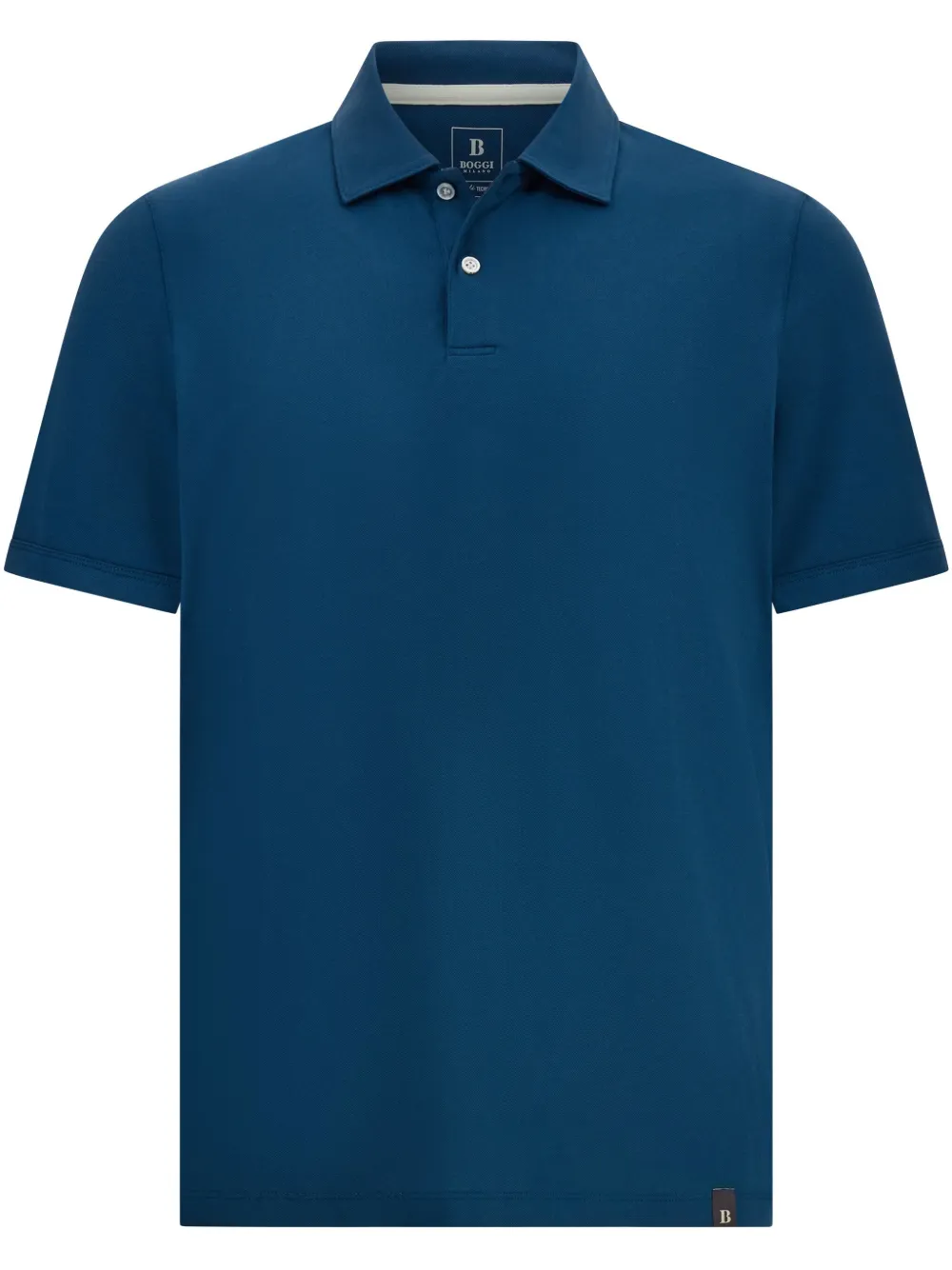 Boggi Milano piqué polo shirt | Blue | Image 1