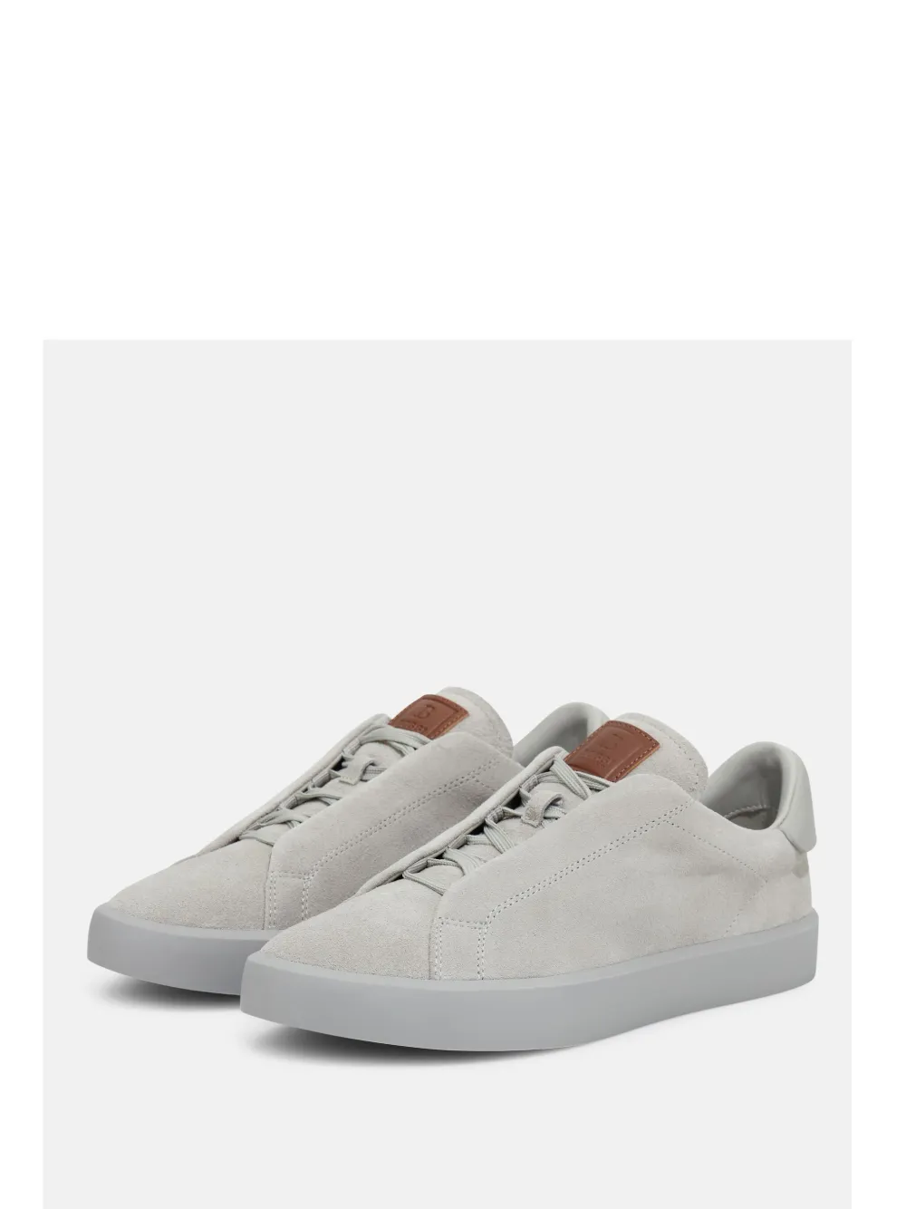 Boggi Milano suede sneakers - Grijs