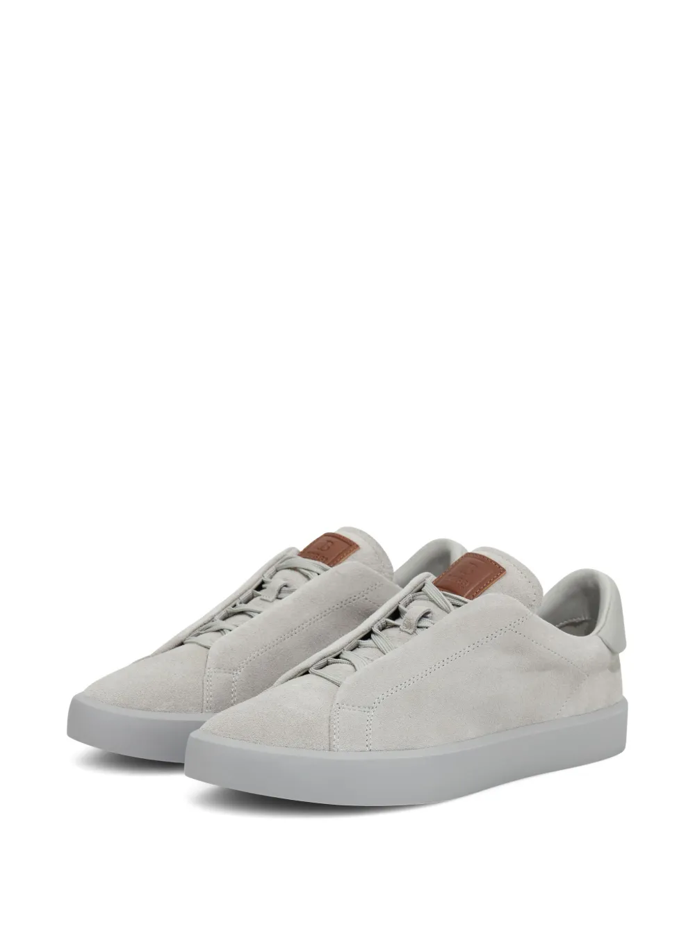 Boggi Milano baskets en daim | baskets à enfiler | Image 2