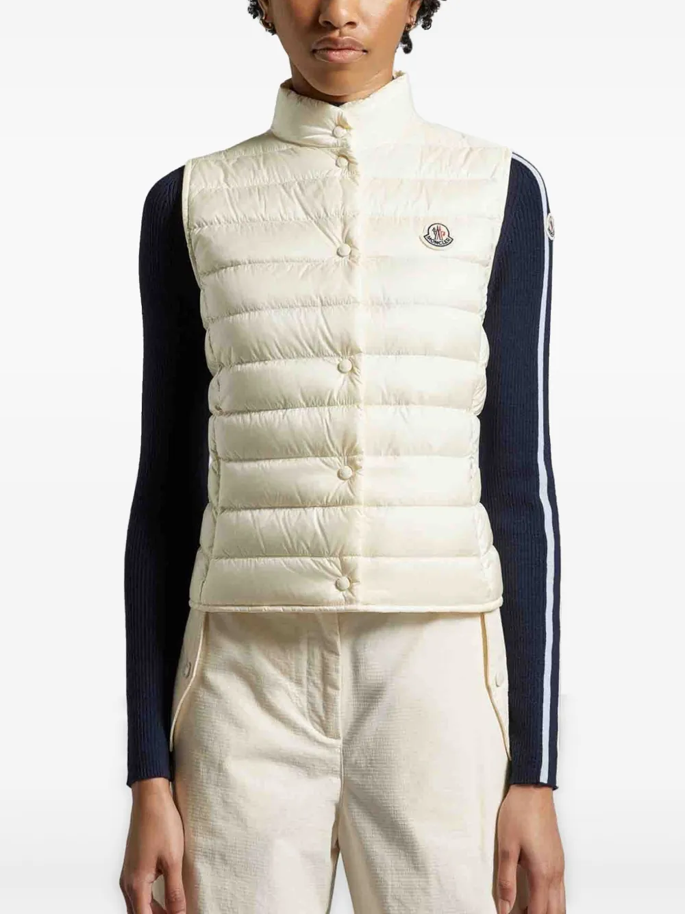 Moncler Liane gilet - Wit