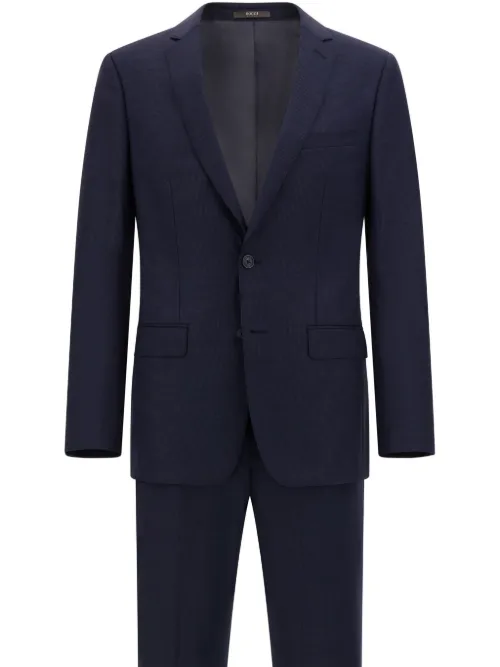 Costume en laine à rayures - Boggi Milano - Modalova
