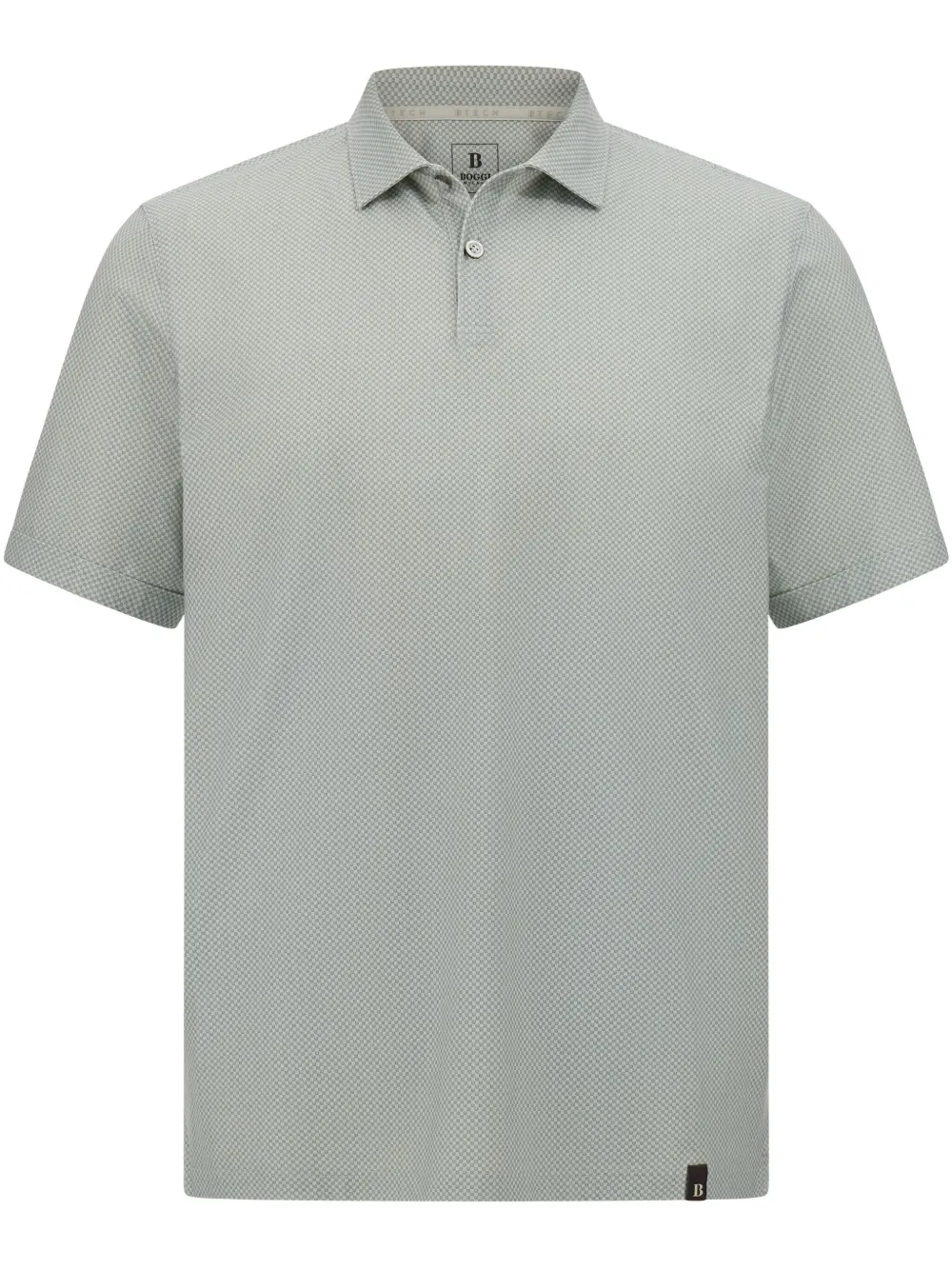 stretch-cotton polo shirt