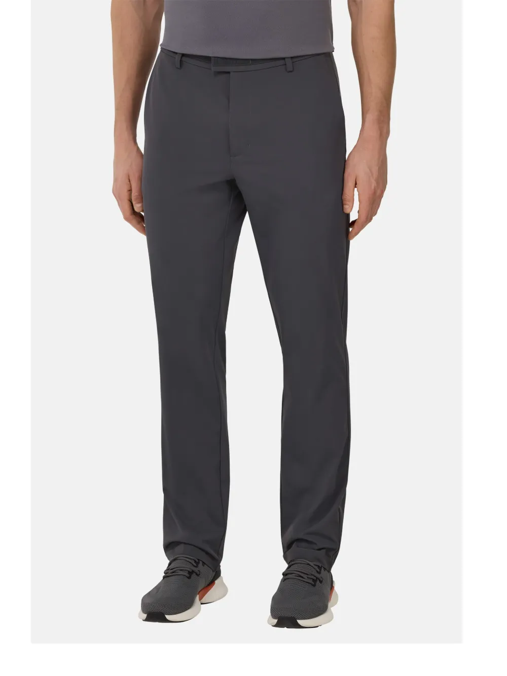 Boggi Milano Stretch broek Grijs