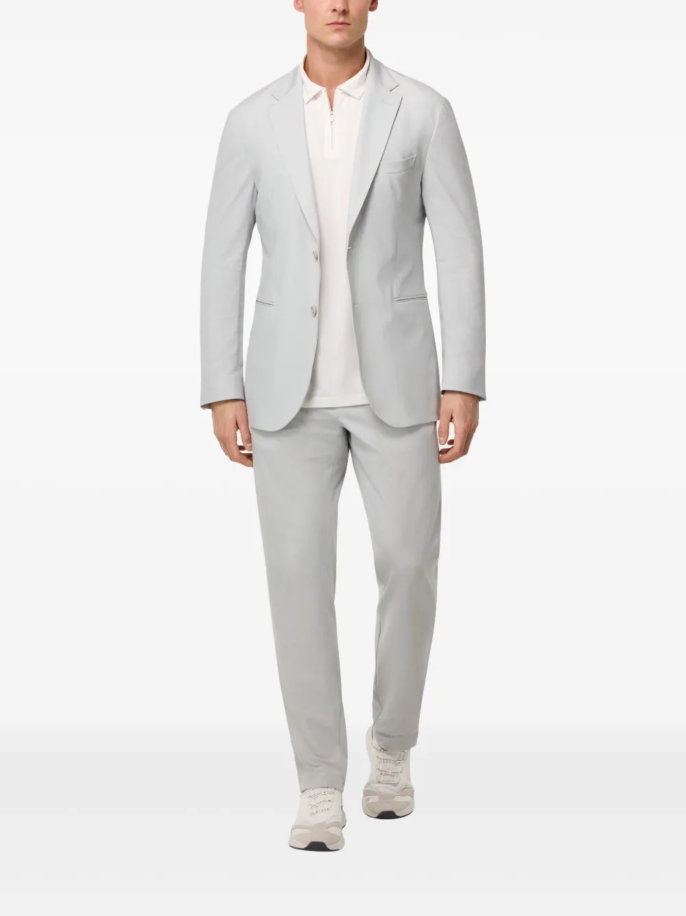 Boggi Milano Stretch blazer - Grijs