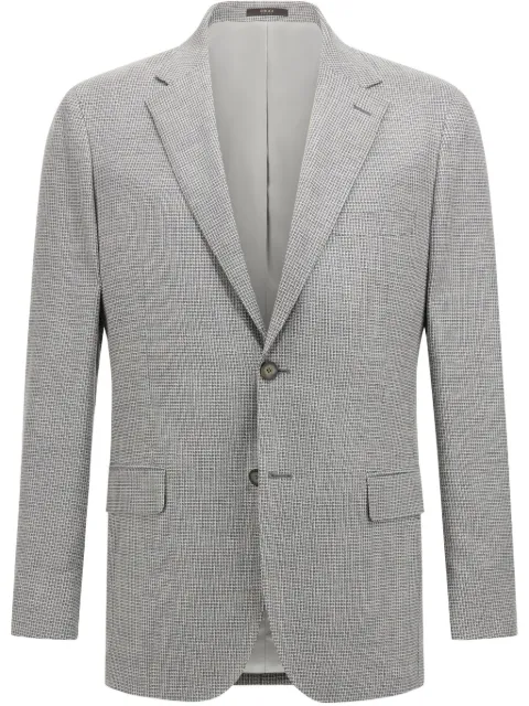 Boggi Milano stretch-wool blazer