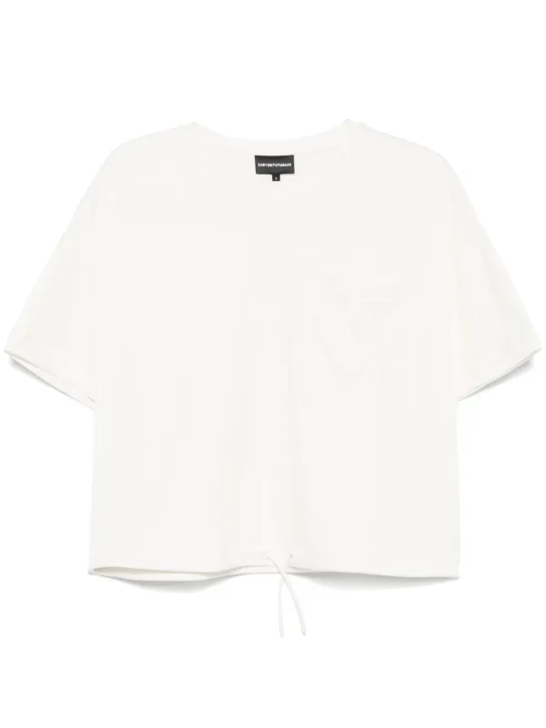 Herno スカーフディテール Tシャツ