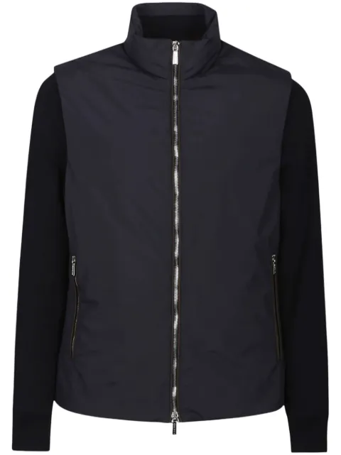 Moorer zip-up bomber jacket