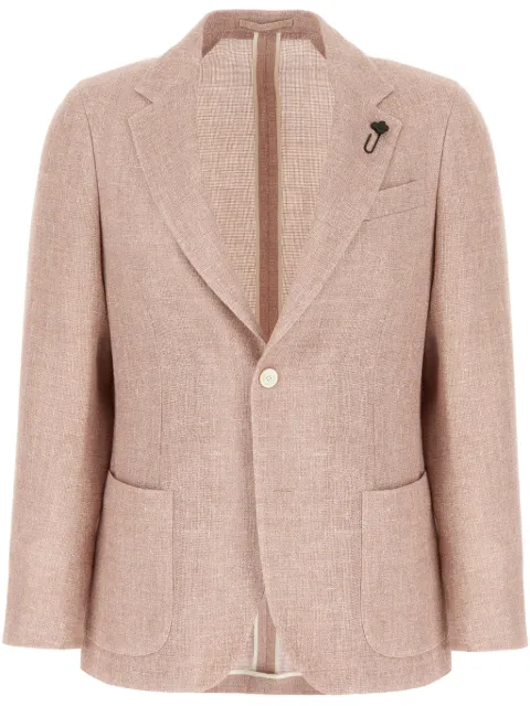 Lardini patch pocket blazer