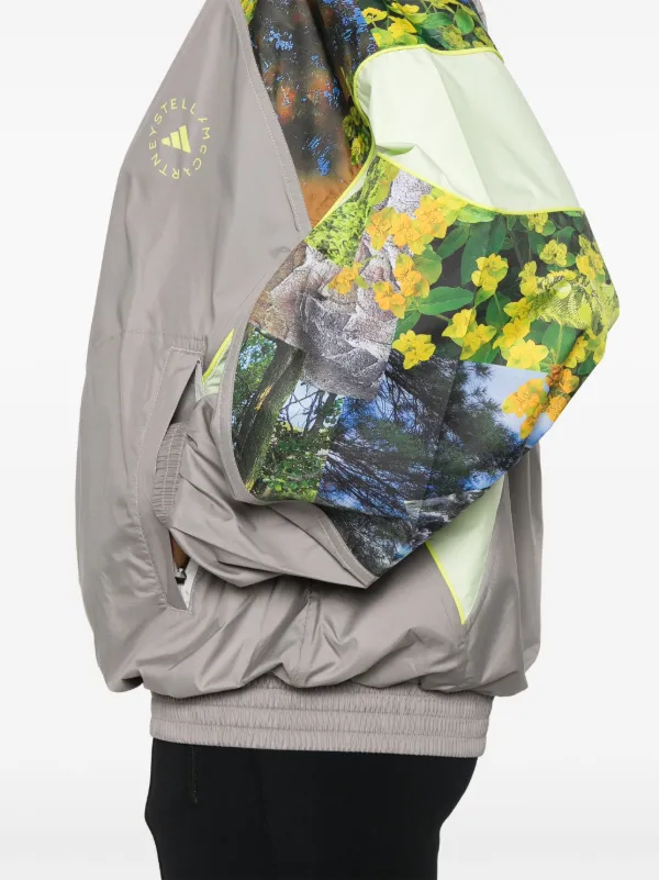 Adidas By Stella McCartney Earth Collage Jacket | Grey